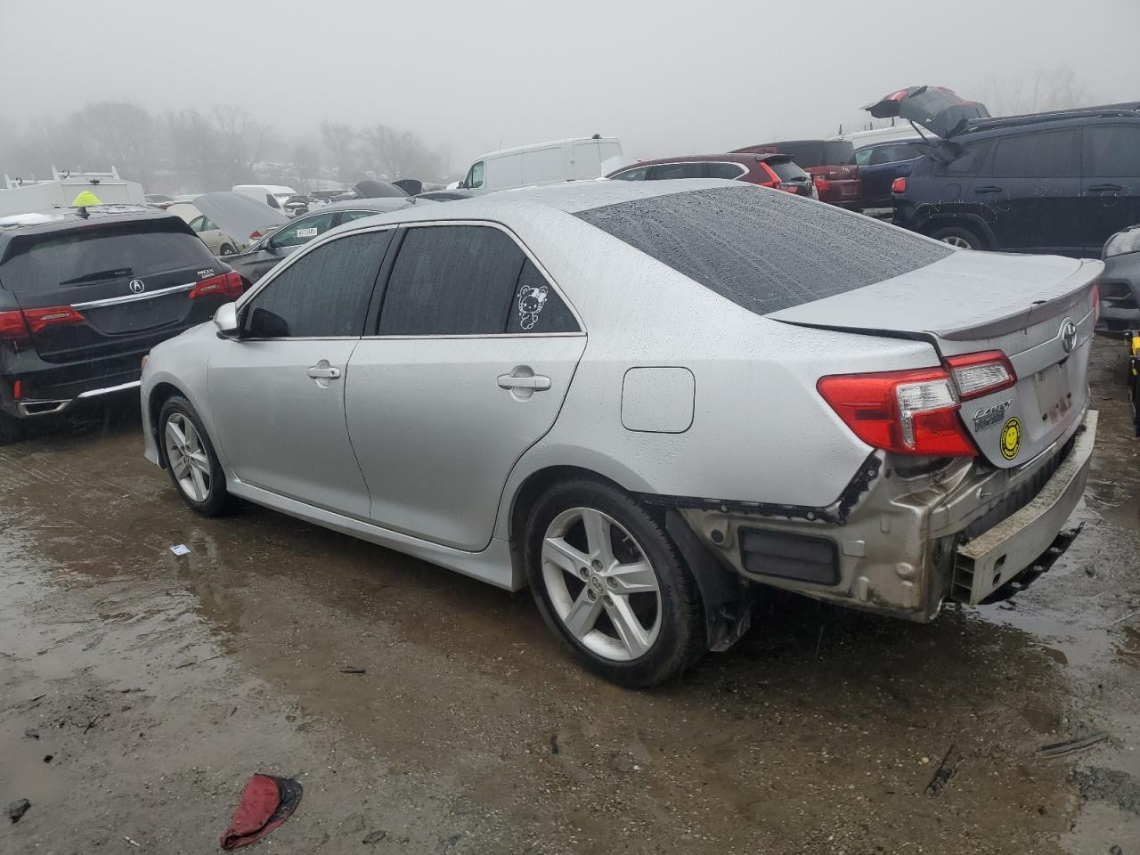 2012 Toyota Camry VIN 4T1BF1FK6CU109190 Copart auction photo, rear end damage thumbnail 2