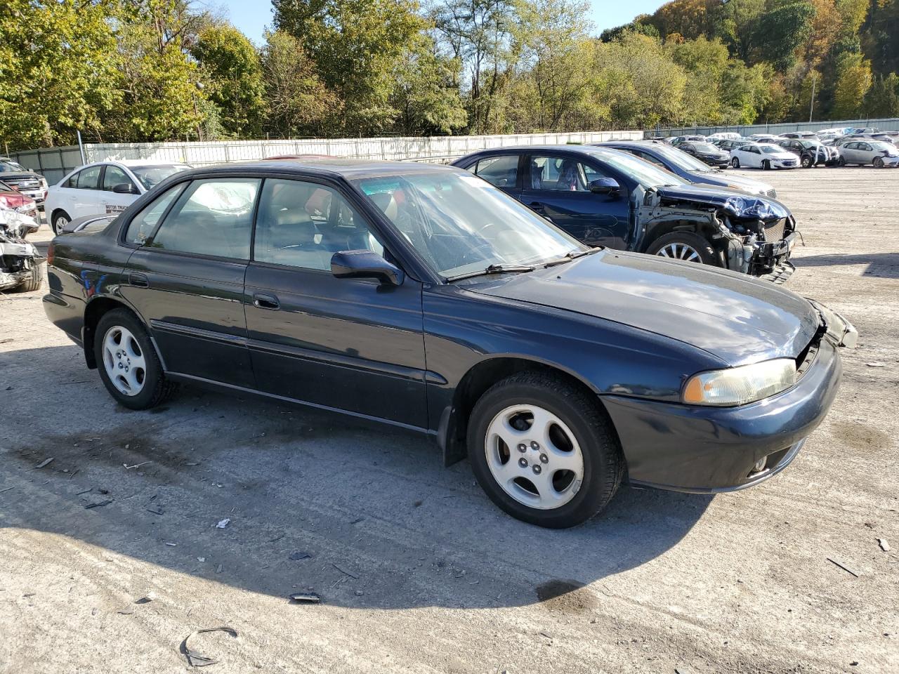1996 Subaru Legacy VIN 4S3BD6652T7209383 Copart auction photo, front end damage thumbnail 4