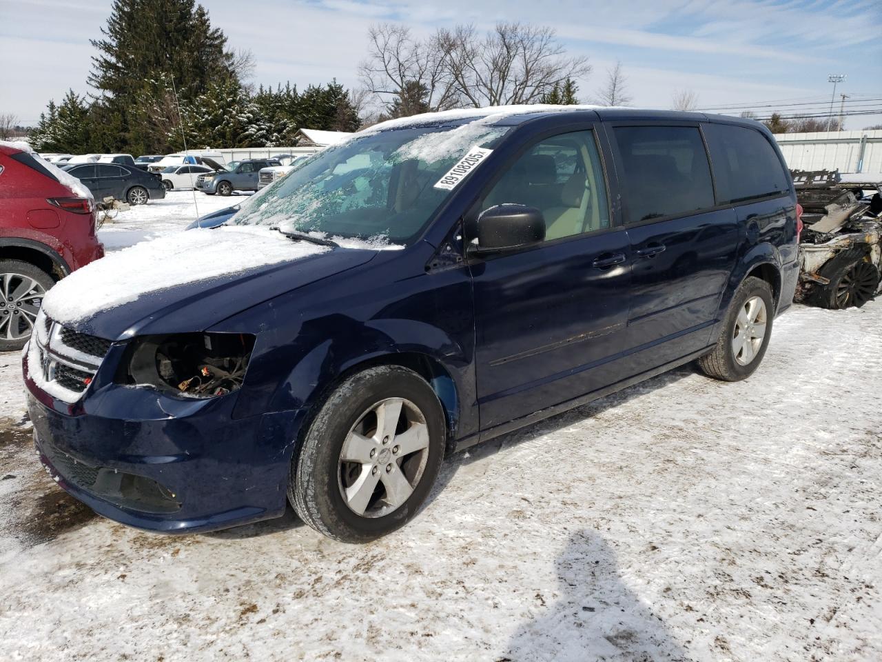 2013 Dodge Caravan VIN 2C4RDGBG7DR762672