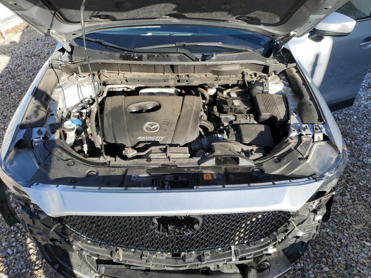 2017 Mazda CX-5 VIN JM3KFACL0H0215478 Copart auction photo, front end / side damage thumbnail 12