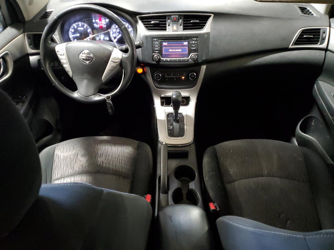 2015 Nissan Sentra VIN 3N1AB7AP4FL665811 Copart auction photo, side / front end damage thumbnail 8