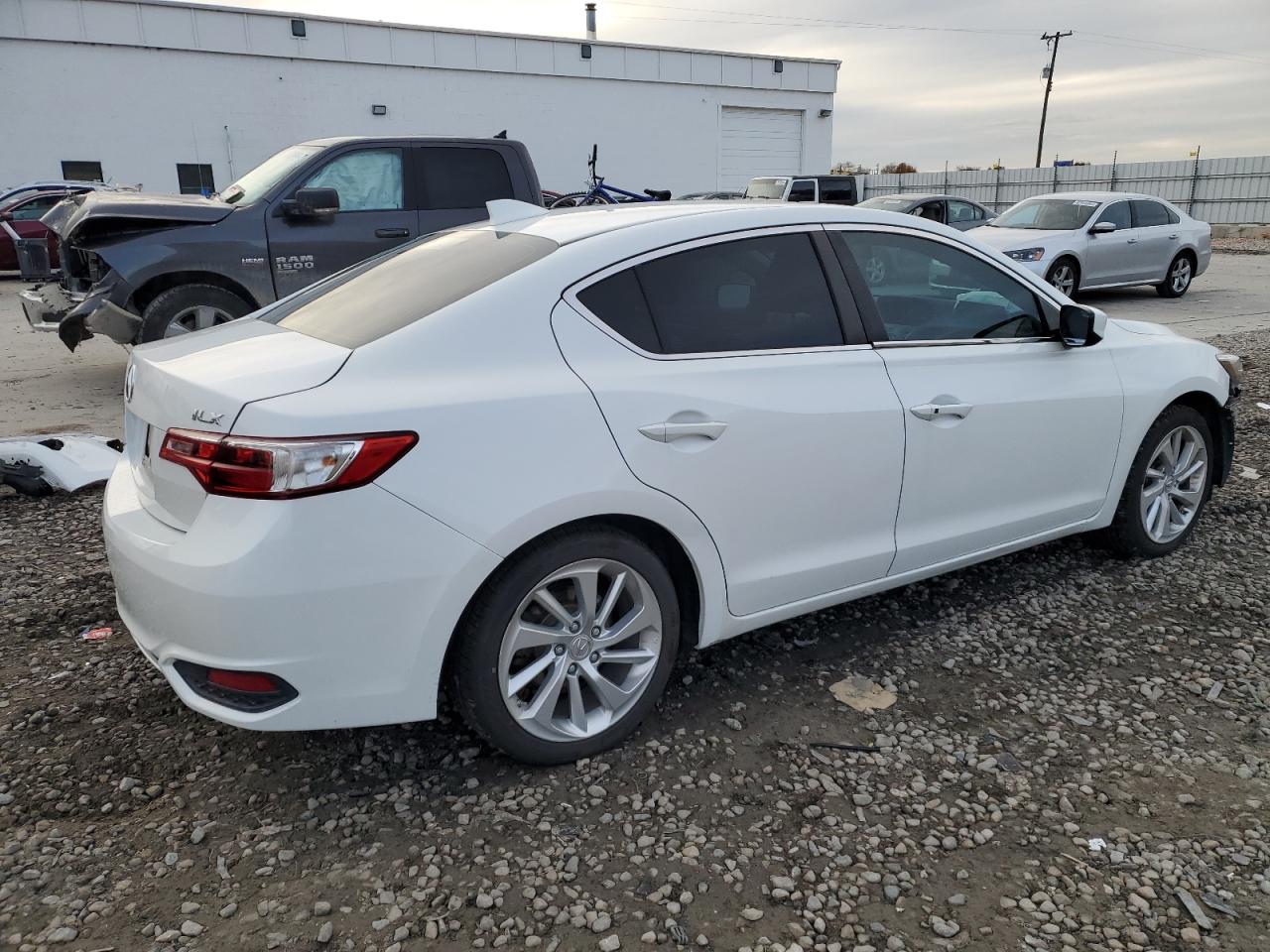 2017 Acura ILX VIN 19UDE2F34HA000803 Copart auction photo, front end / side damage thumbnail 3