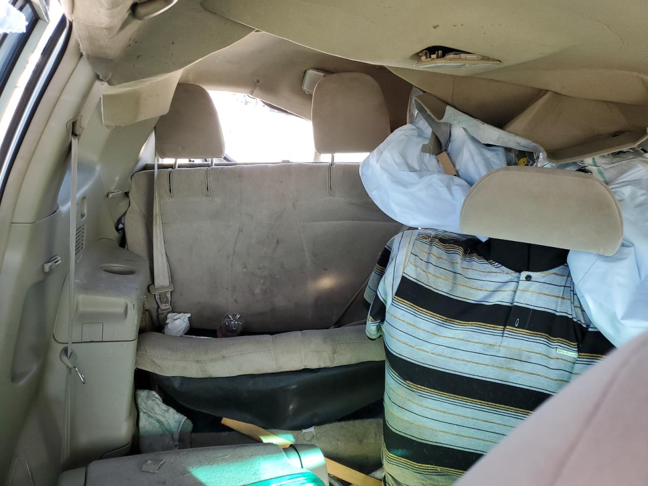 2010 Toyota Highlander VIN JTEZK3EH1A2102510 Copart auction photo, all over damage thumbnail 10