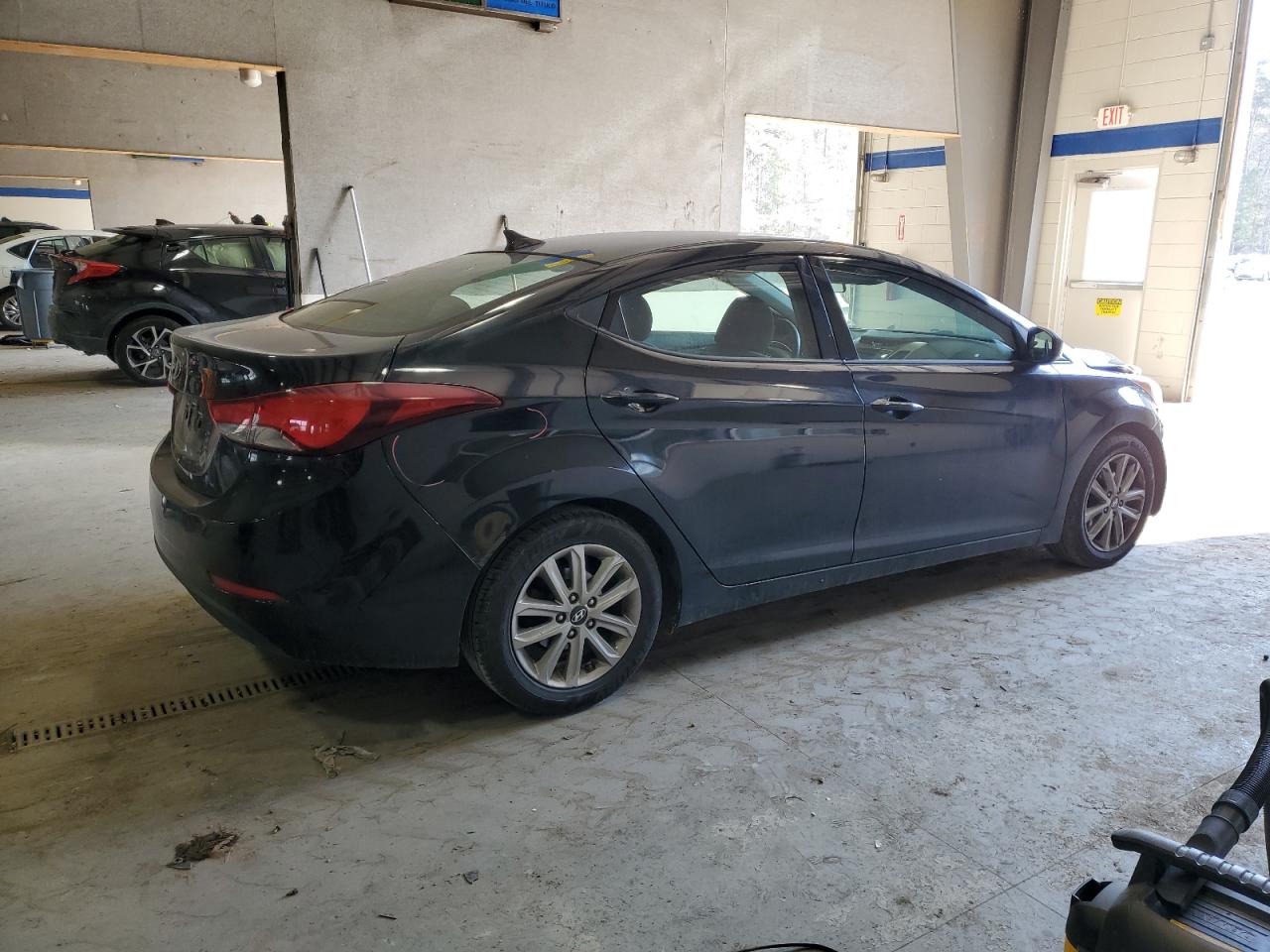 2014 Hyundai Elantra VIN 5NPDH4AE8EH470752 Copart auction photo, front end damage thumbnail 3