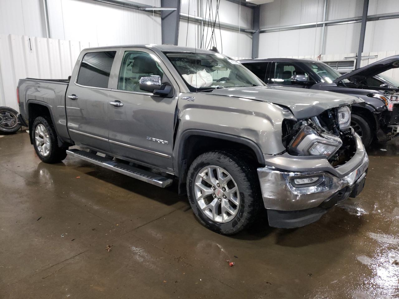 2017 GMC Sierra VIN 3GTU2NEC0HG254262 Copart auction photo, front end damage thumbnail 4