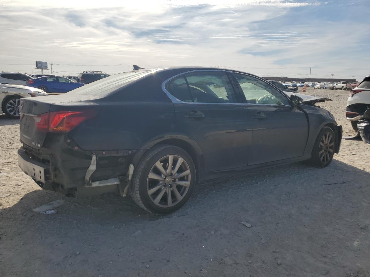 2014 Lexus GS VIN JTHBE1BL4E5037326 Copart auction photo, front end / rear end damage thumbnail 3