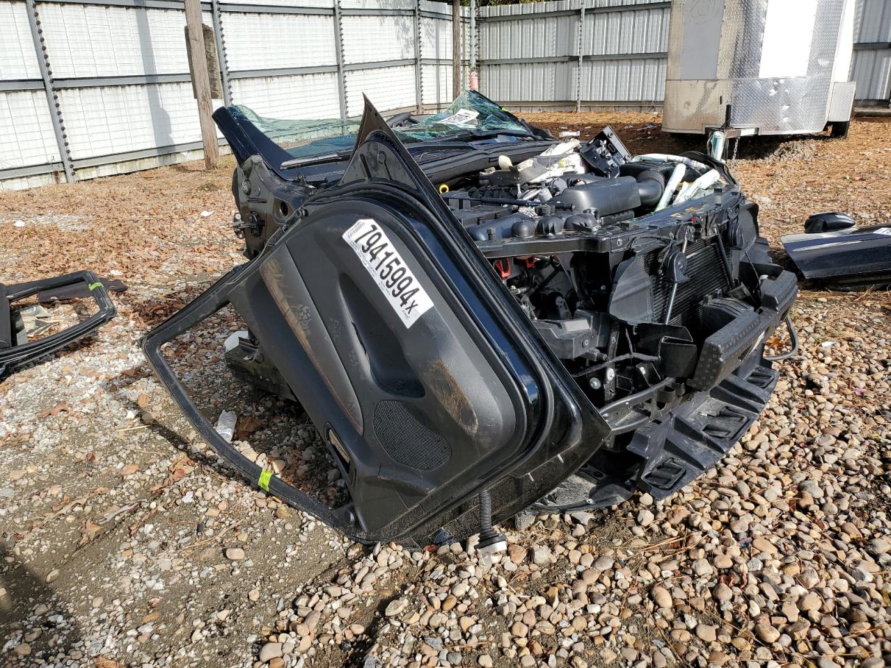 2017 Jeep Grand Cherokee VIN 1C4RJFAGXHC624952 Copart auction photo, stripped / vandalism damage thumbnail 4