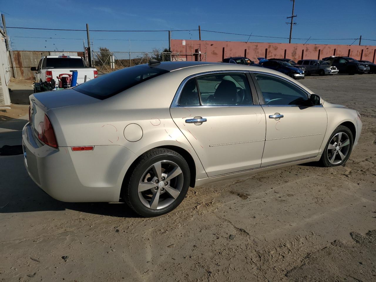2012 Chevrolet Malibu VIN 1G1ZC5E06CF163895 Copart auction photo, front end damage thumbnail 3