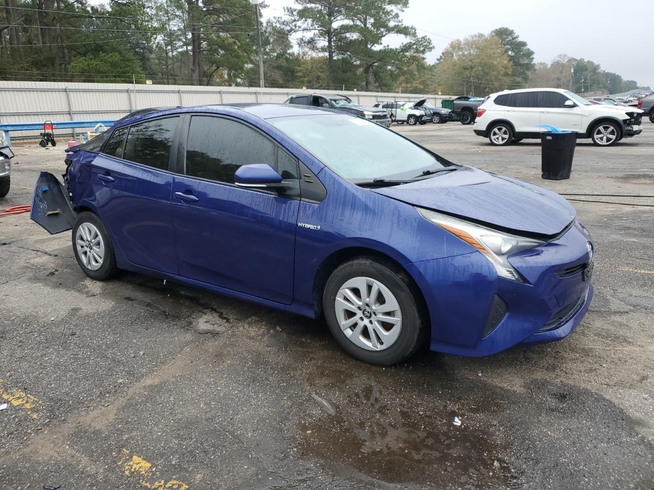2016 Toyota Prius VIN JTDKBRFU8G3527696 Copart auction photo, rear end damage thumbnail 4
