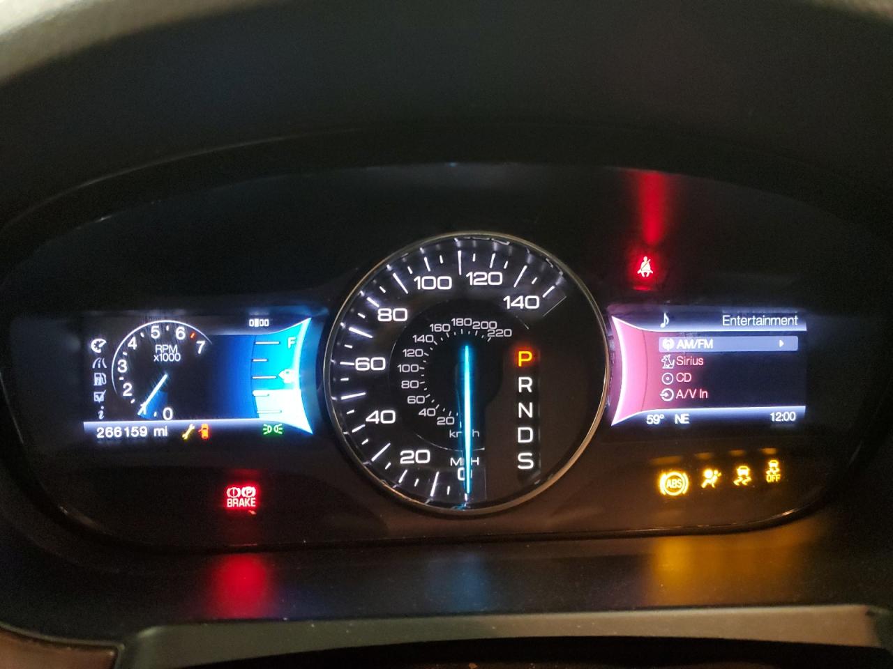 2013 Ford Edge VIN 2FMDK4KC2DBB53912 Copart auction photo, front end damage thumbnail 9