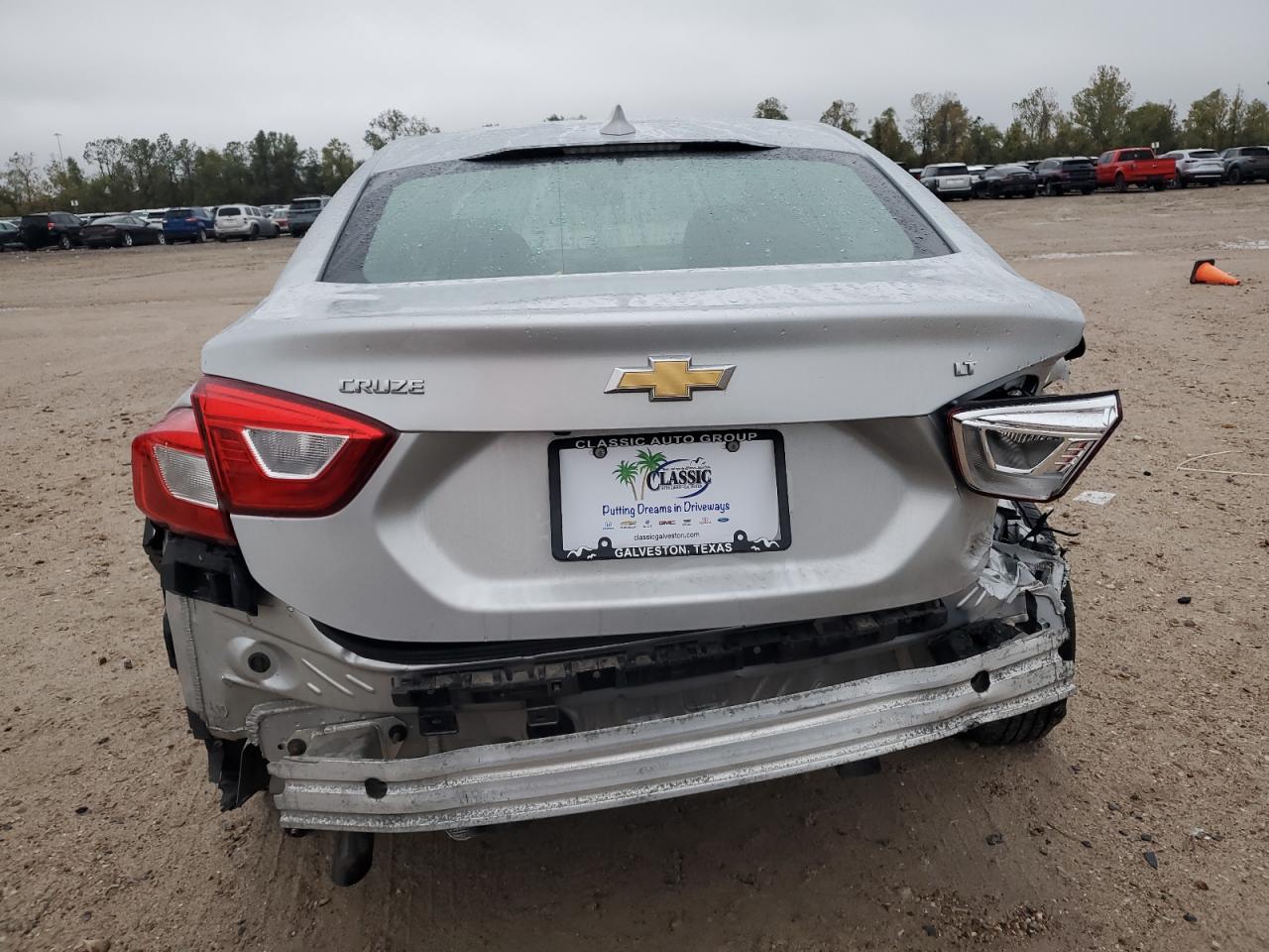 2018 Chevrolet Cruze VIN 1G1BE5SM5J7166913 Copart auction photo, rear end damage thumbnail 6