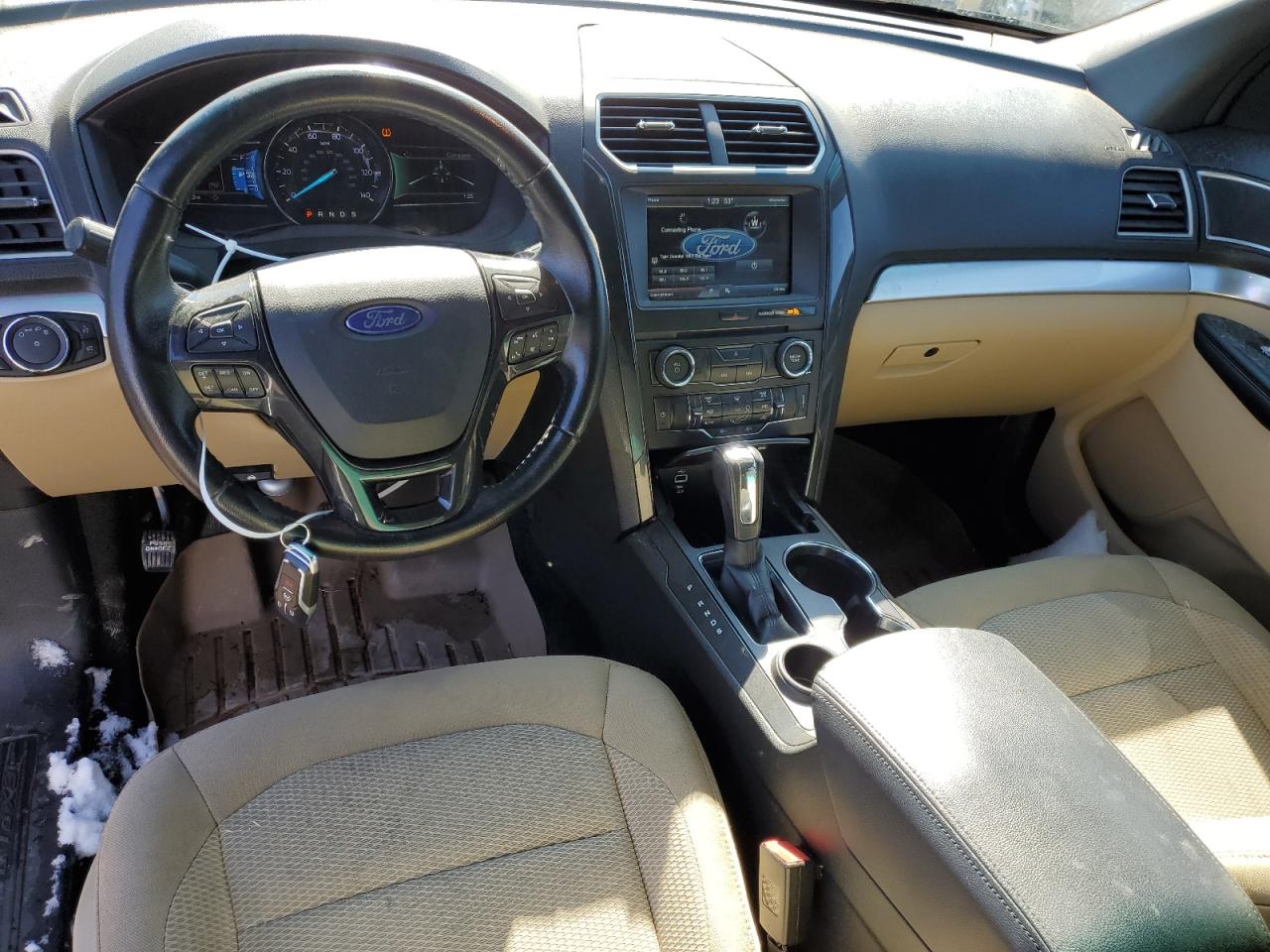 2016 Ford Explorer VIN 1FM5K7D8XGGC64364 Copart auction photo, side damage thumbnail 8