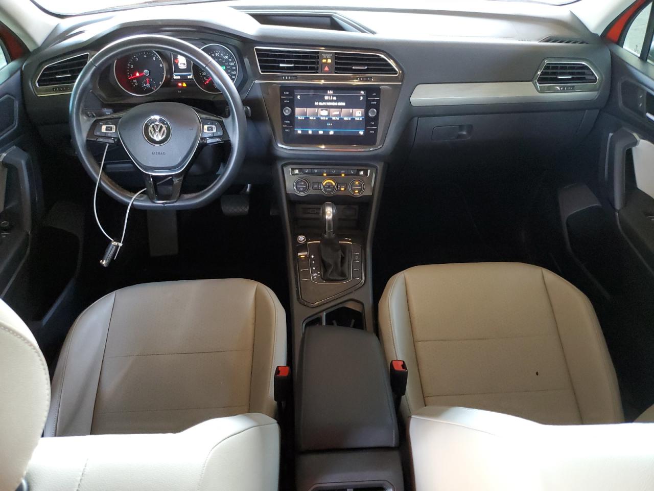 2019 Volkswagen Tiguan VIN 3VV3B7AX7KM081933 Copart auction photo, front end damage thumbnail 8