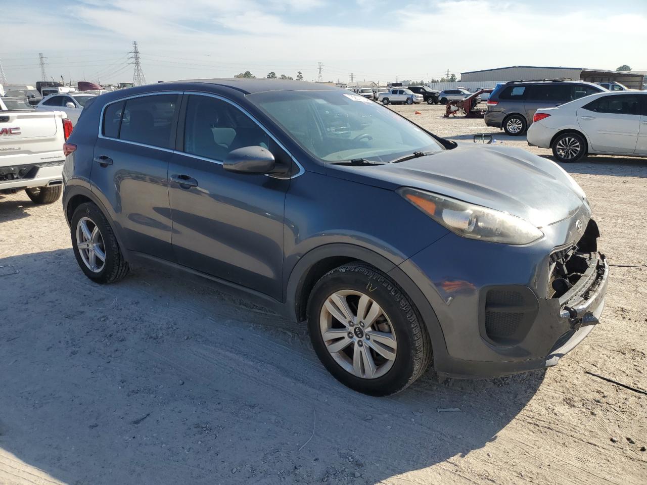 2018 KIA Sportage VIN KNDPM3AC6J7350304 Copart auction photo, front end damage thumbnail 4