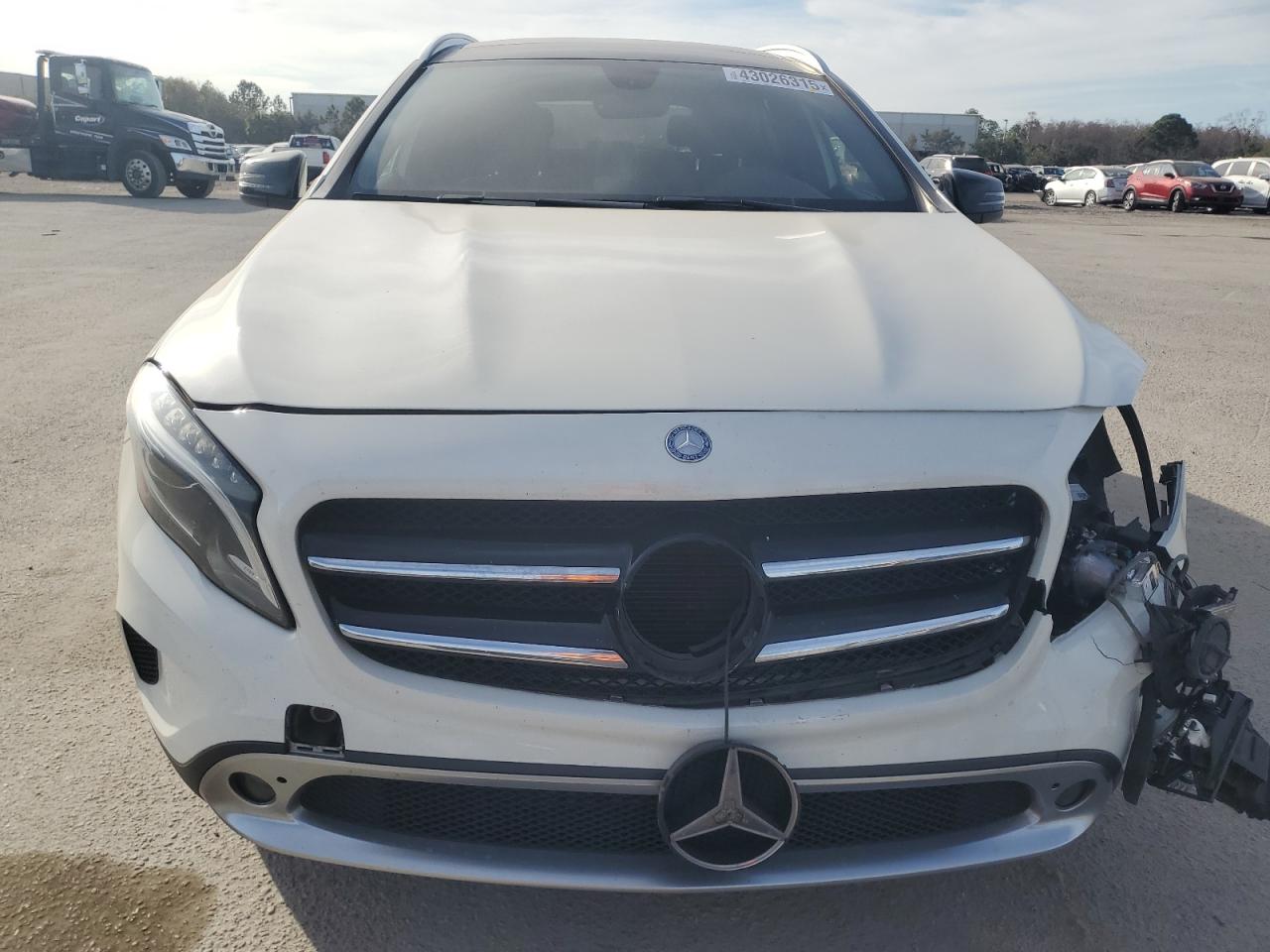 2015 Mercedes-Benz GLA-klasse VIN WDCTG4GB9FJ038928 Copart auction photo, front end damage thumbnail 5
