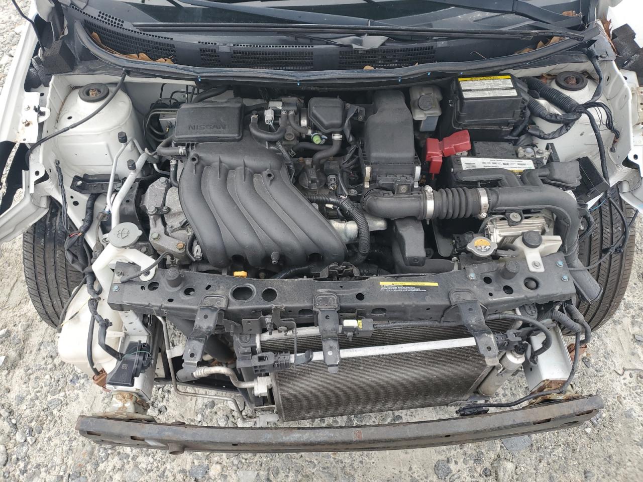 2019 Nissan Versa VIN 3N1CN7AP8KL832147 Copart auction photo, front end damage thumbnail 11
