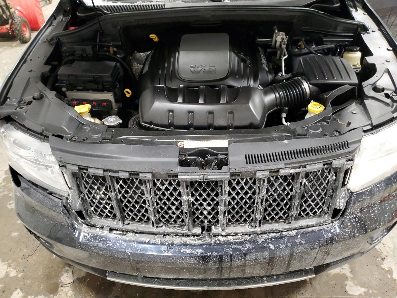 2011 Jeep Grand Cherokee VIN 1J4RR6GT7BC606116 Copart auction photo, side / front end damage thumbnail 12