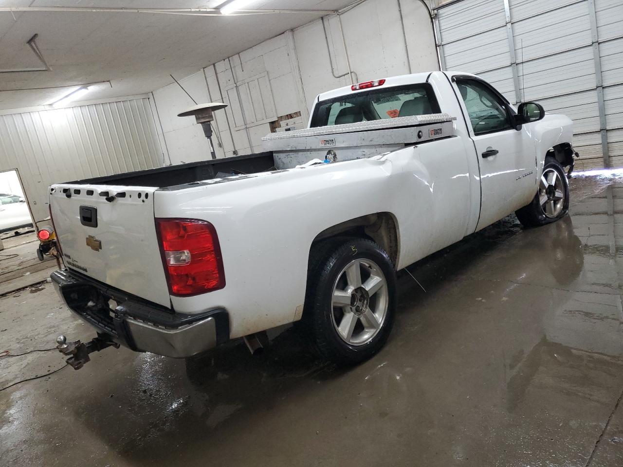 2011 Chevrolet Silverado VIN 1GCNCPEA3BZ322198 Copart auction photo, front end / rear end damage thumbnail 3
