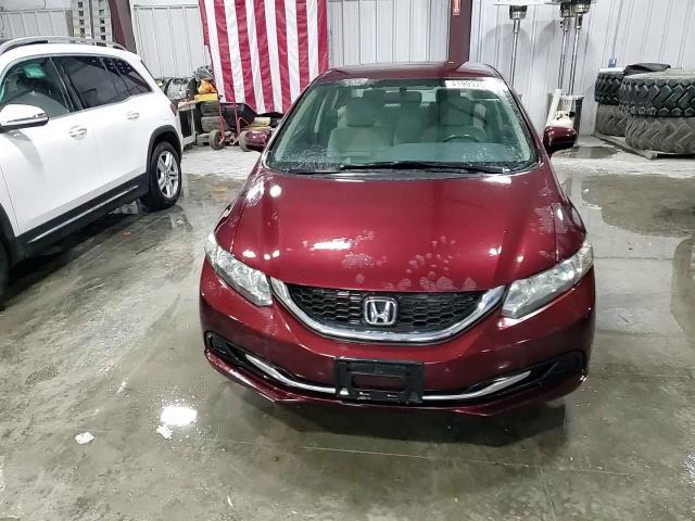 2014 Honda Civic VIN 19XFB2F50EE021934 Copart auction photo, hail / rear end damage thumbnail 13