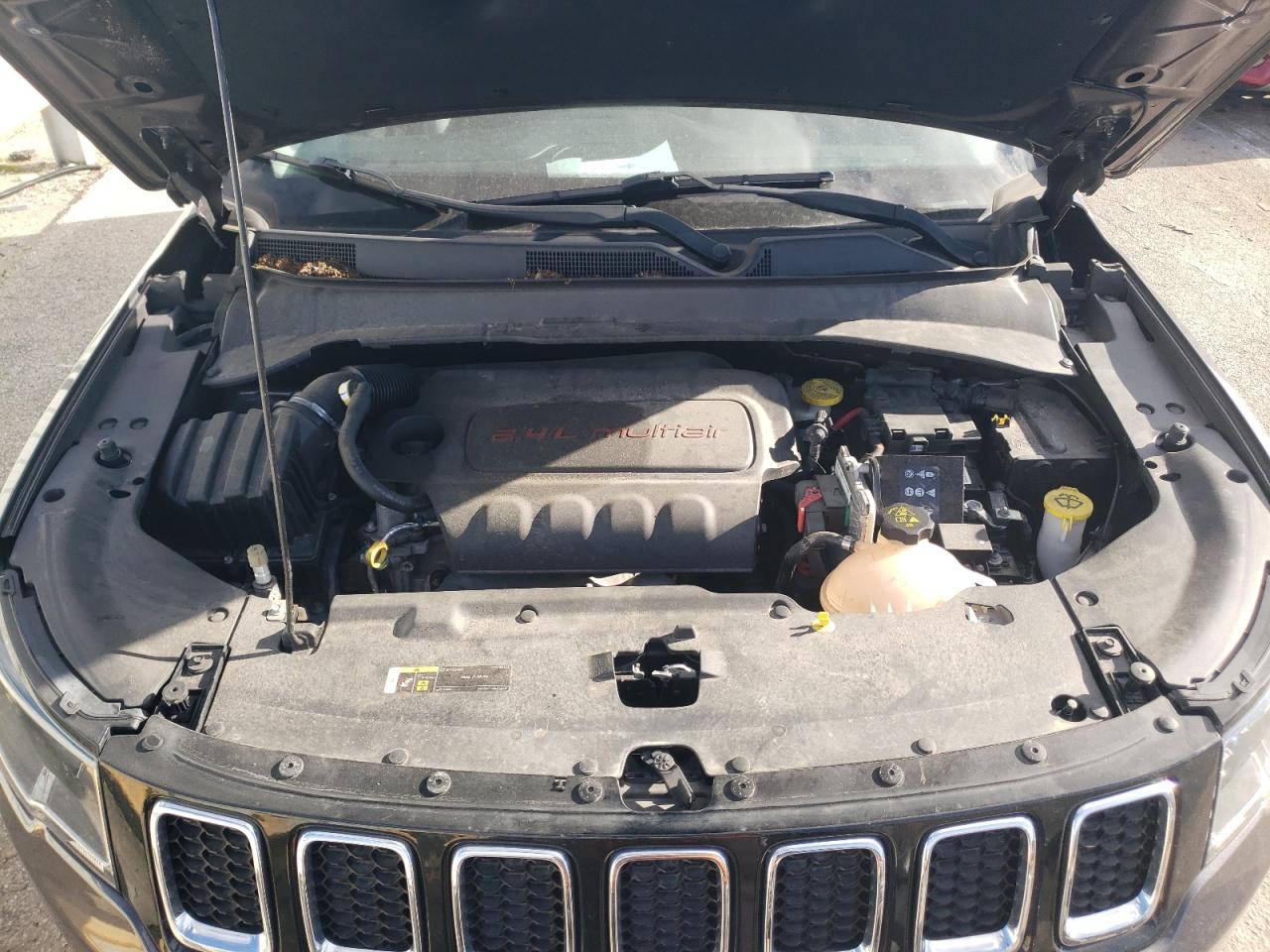 2018 Jeep Compass VIN 3C4NJDCB1JT176275 Copart auction photo, rear end / side damage thumbnail 12