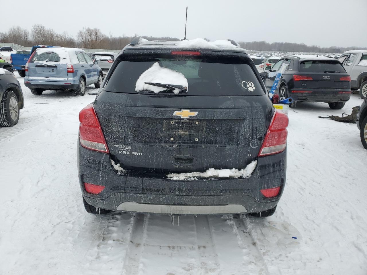 2018 Chevrolet Trax VIN 3GNCJPSB0JL292309 Copart auction photo, side / front end damage thumbnail 6