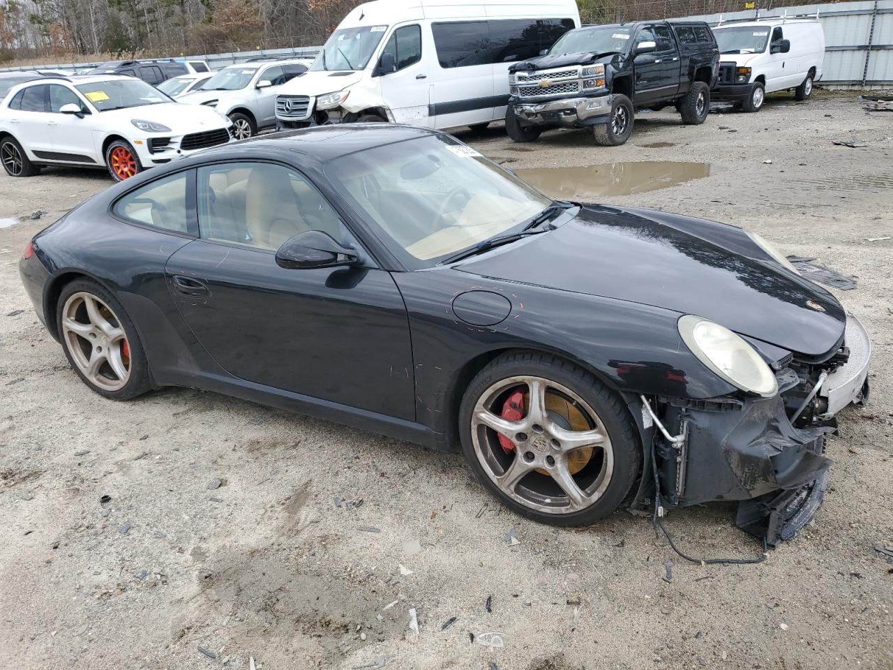 2009 Porsche 911 VIN WP0AB29909S722355 Copart auction photo, front end / minor dent/scratches damage thumbnail 4