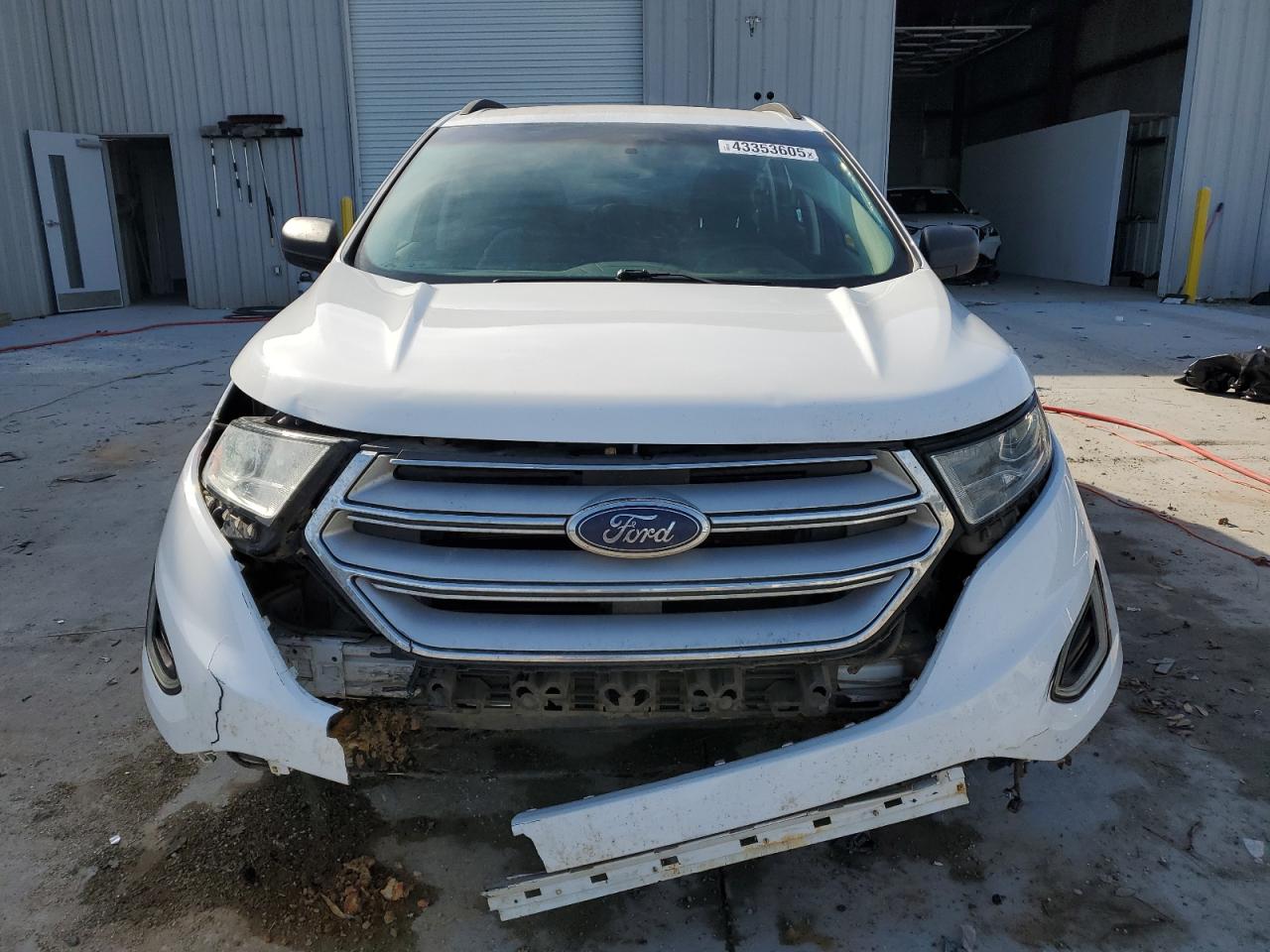 2016 Ford Edge VIN 2FMPK3G99GBB76628 Copart auction photo, front end damage thumbnail 5