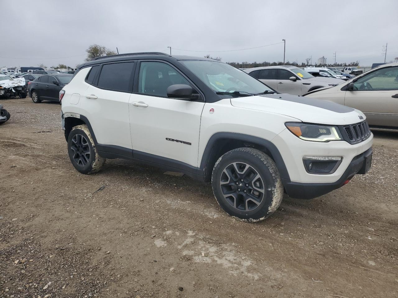 2019 Jeep Compass VIN 3C4NJDDB5KT714220 Copart auction photo, rear end damage thumbnail 4