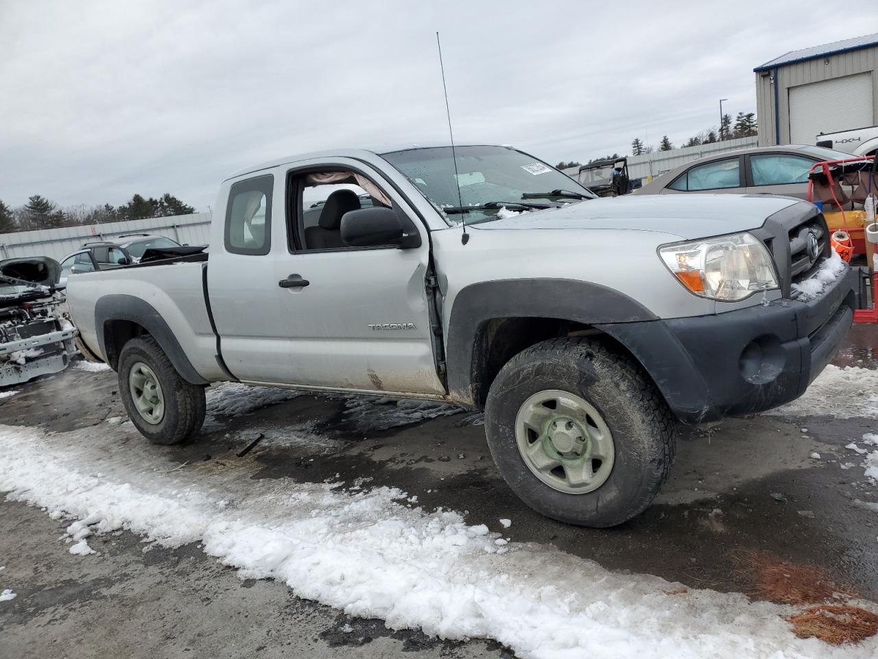 2009 Toyota Tacoma VIN 5TEUX42N59Z639386 Copart auction photo, all over damage thumbnail 4