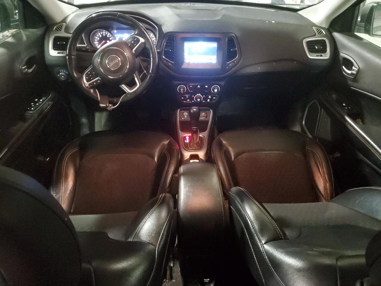2018 Jeep Compass VIN 3C4NJCBB1JT502488 Copart auction photo, front end / rear end damage thumbnail 8