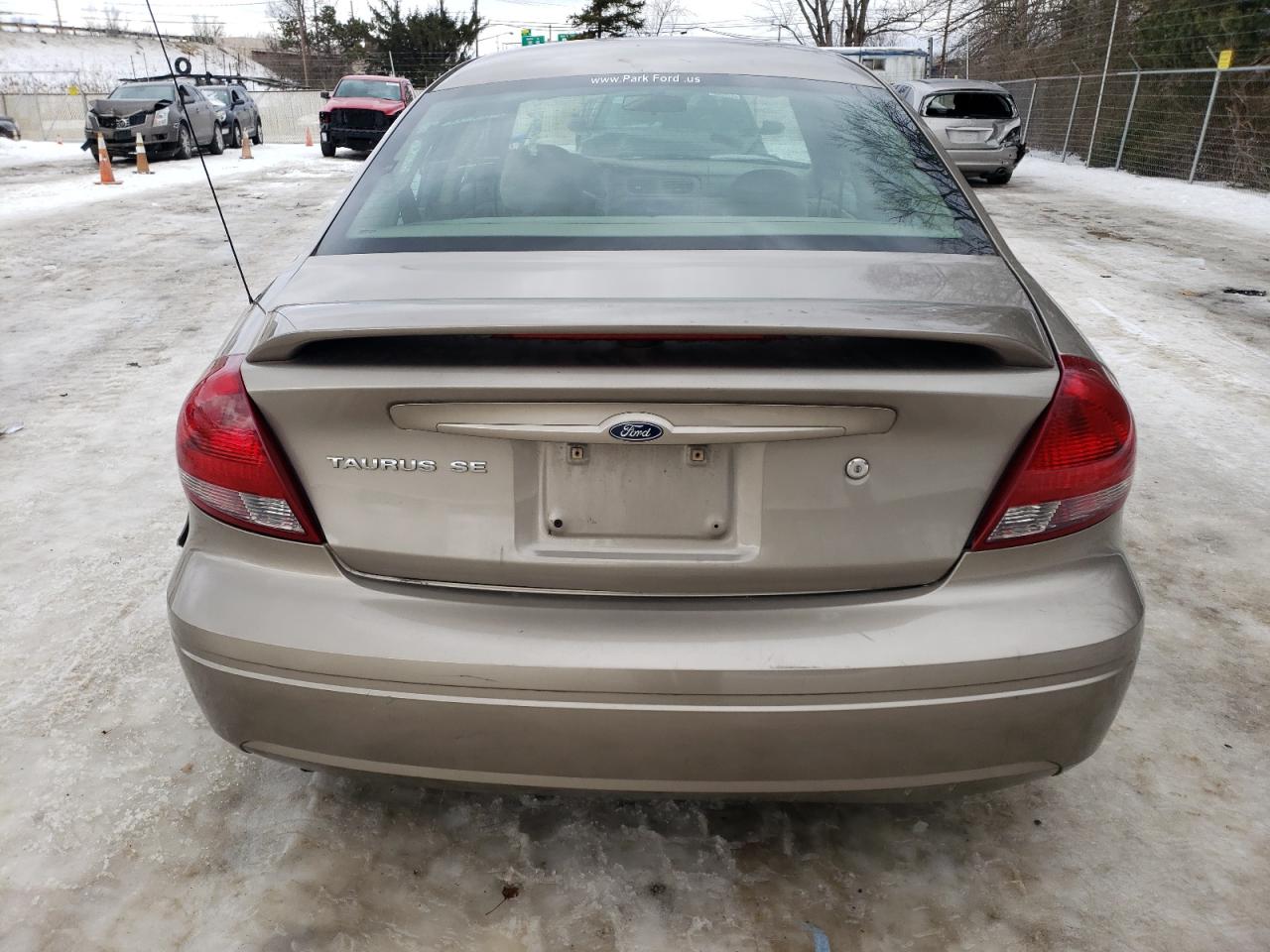 2005 Ford Taurus VIN 1FAFP53295A174656 Copart auction photo, rear end / side damage thumbnail 6