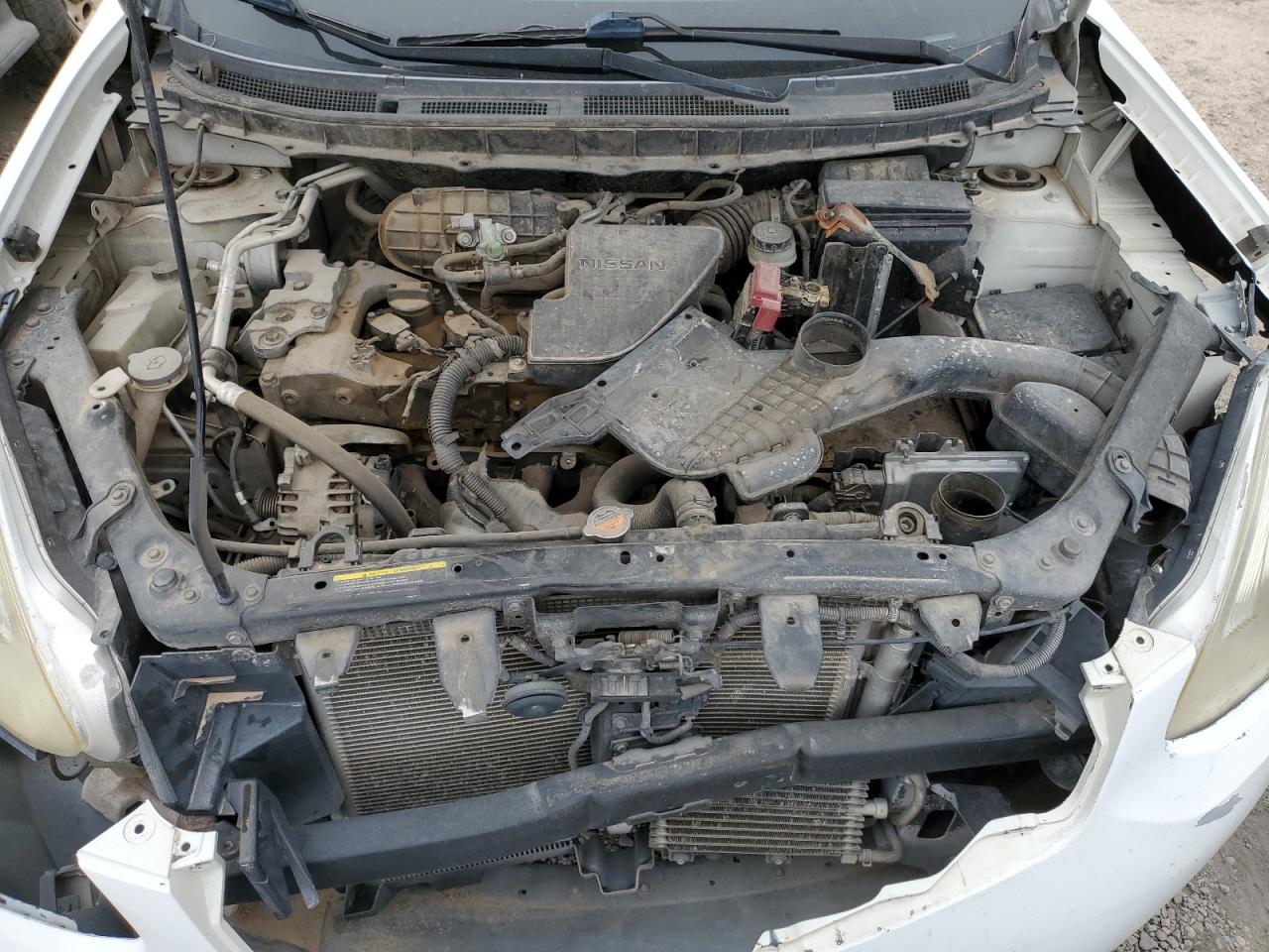 2011 Nissan Rogue VIN JN8AS5MT7BW162910 Copart auction photo, front end / mechanical damage thumbnail 12