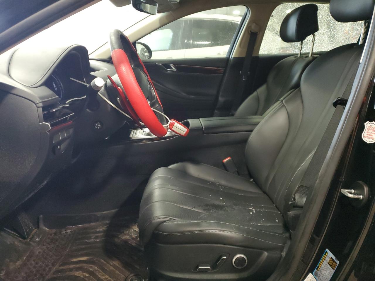 2023 Genesis G80 VIN KMTGB4SC2PU190105 Copart auction photo, all over damage thumbnail 7