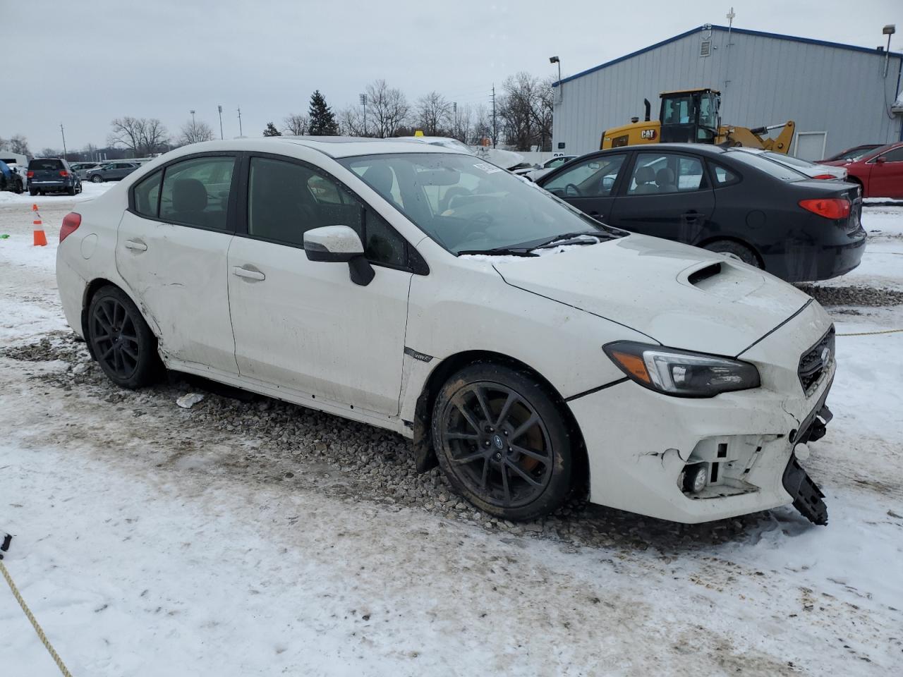 2021 Subaru WRX VIN JF1VA1J64M9815515 Copart auction photo, front end / side damage thumbnail 4