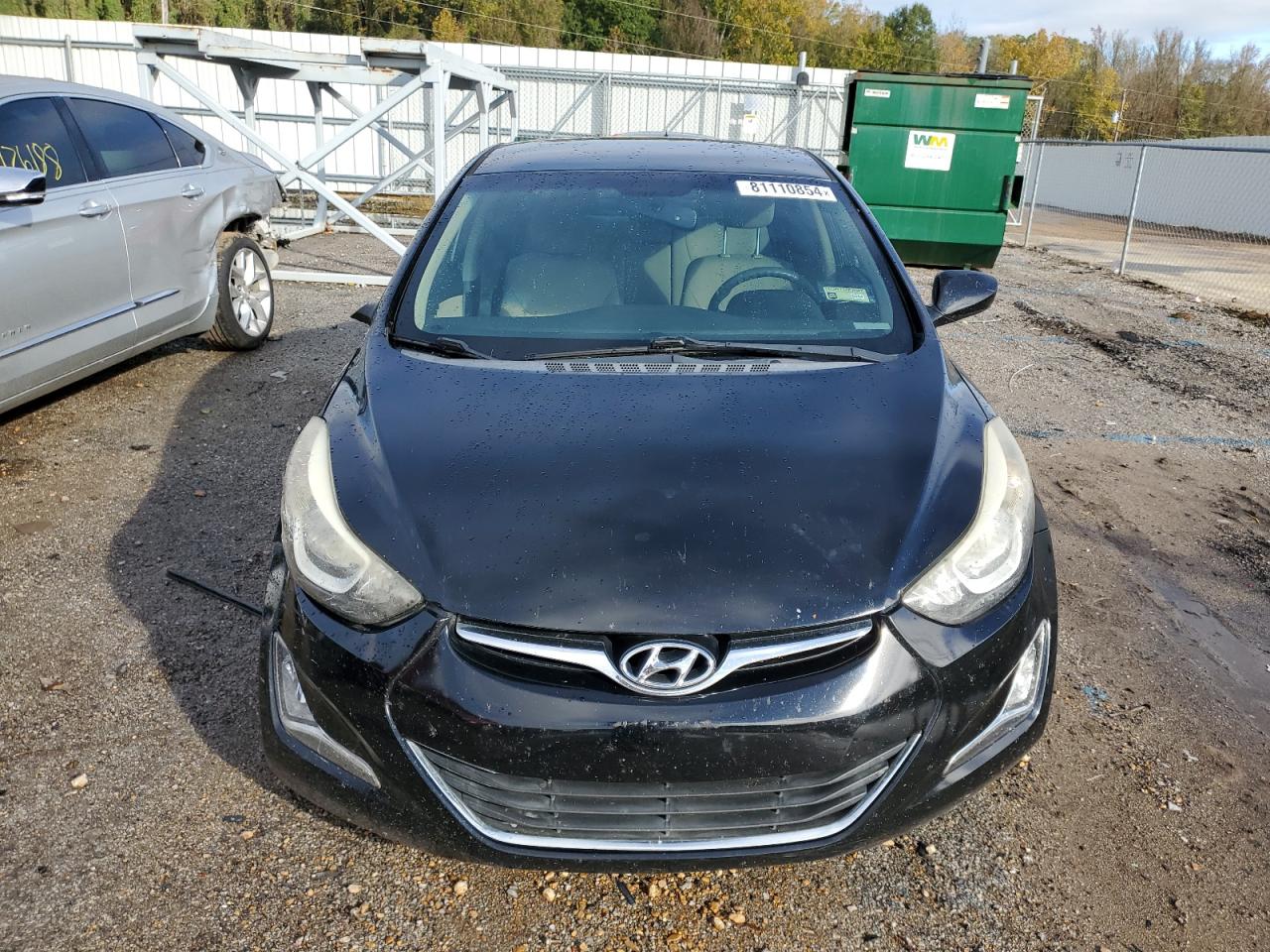 2015 Hyundai Elantra VIN 5NPDH4AE8FH620652 Copart auction photo, side damage thumbnail 5