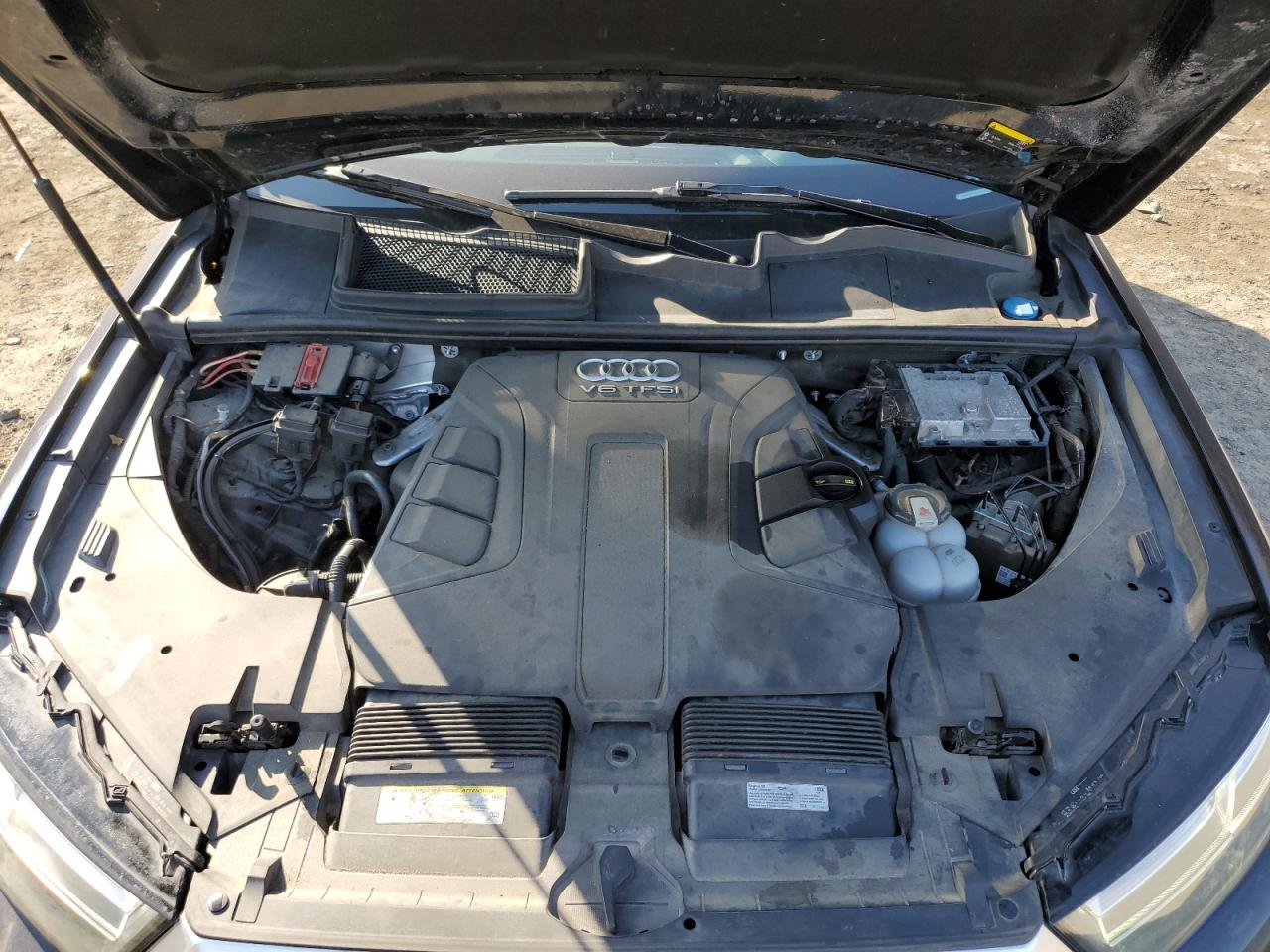 2017 Audi Q7 VIN WA1VABF78HD045107 Copart auction photo, mechanical damage thumbnail 12