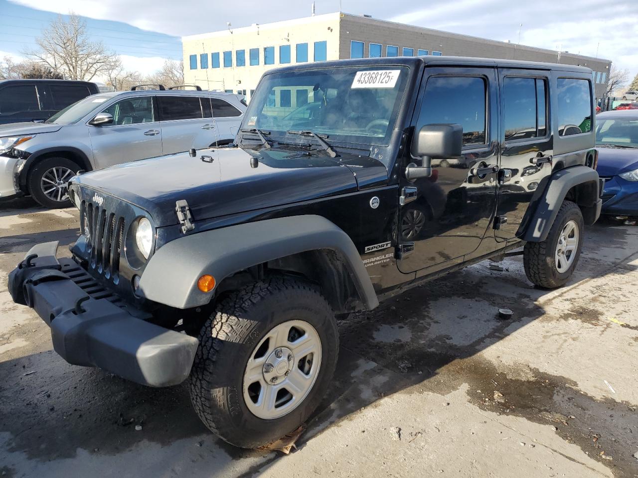 2017 Jeep Wrangler VIN 1C4BJWDG7HL581104