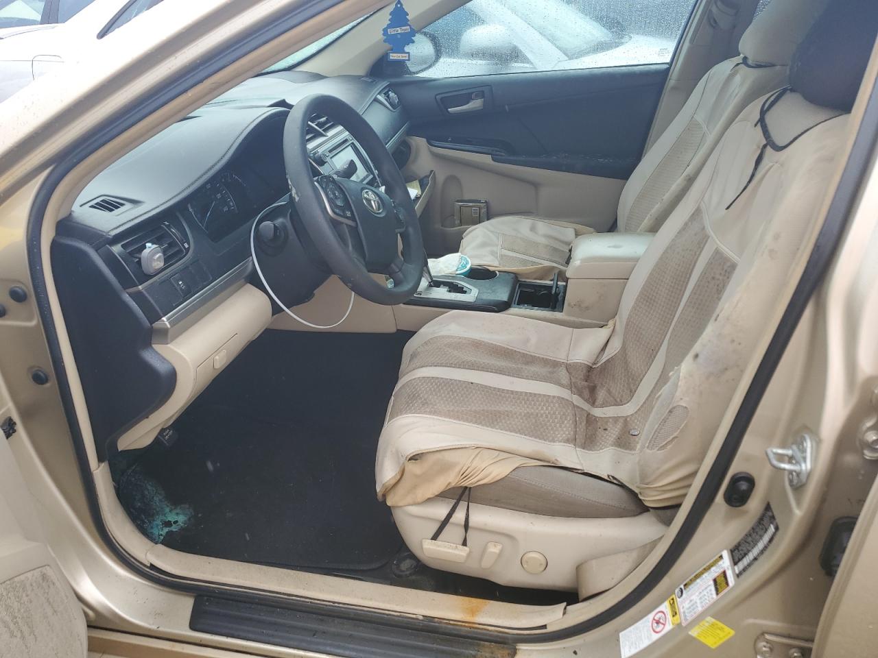2012 Toyota Camry VIN 4T1BF1FK5CU035700 Copart auction photo, water/flood damage thumbnail 7