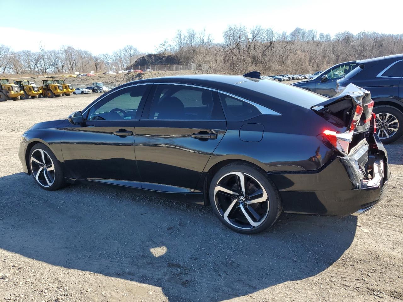 2019 Honda Accord VIN 1HGCV2F30KA017505 Copart auction photo, rear end / minor dent/scratches damage thumbnail 2
