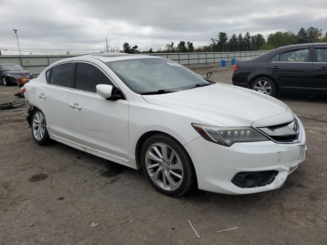 2016 Acura ILX VIN 19UDE2F8XGA003098 Copart auction photo, rear end / front end damage thumbnail 4