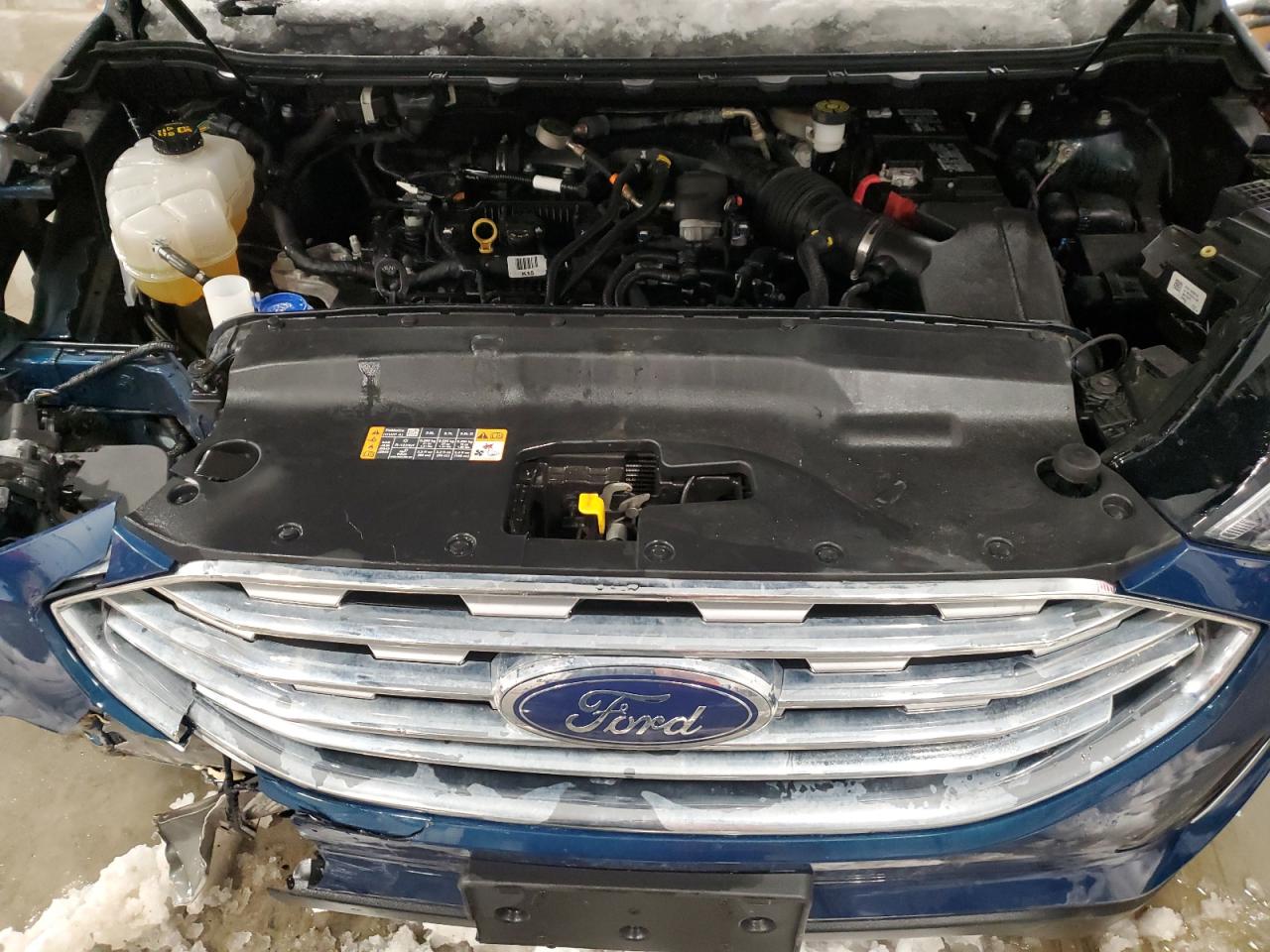 2020 Ford Edge VIN 2FMPK4J93LBA07231 Copart auction photo, front end damage thumbnail 12