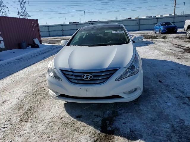 2012 Hyundai Sonata VIN 5NPEC4AC5CH402049 Copart auction photo, side / front end damage thumbnail 10