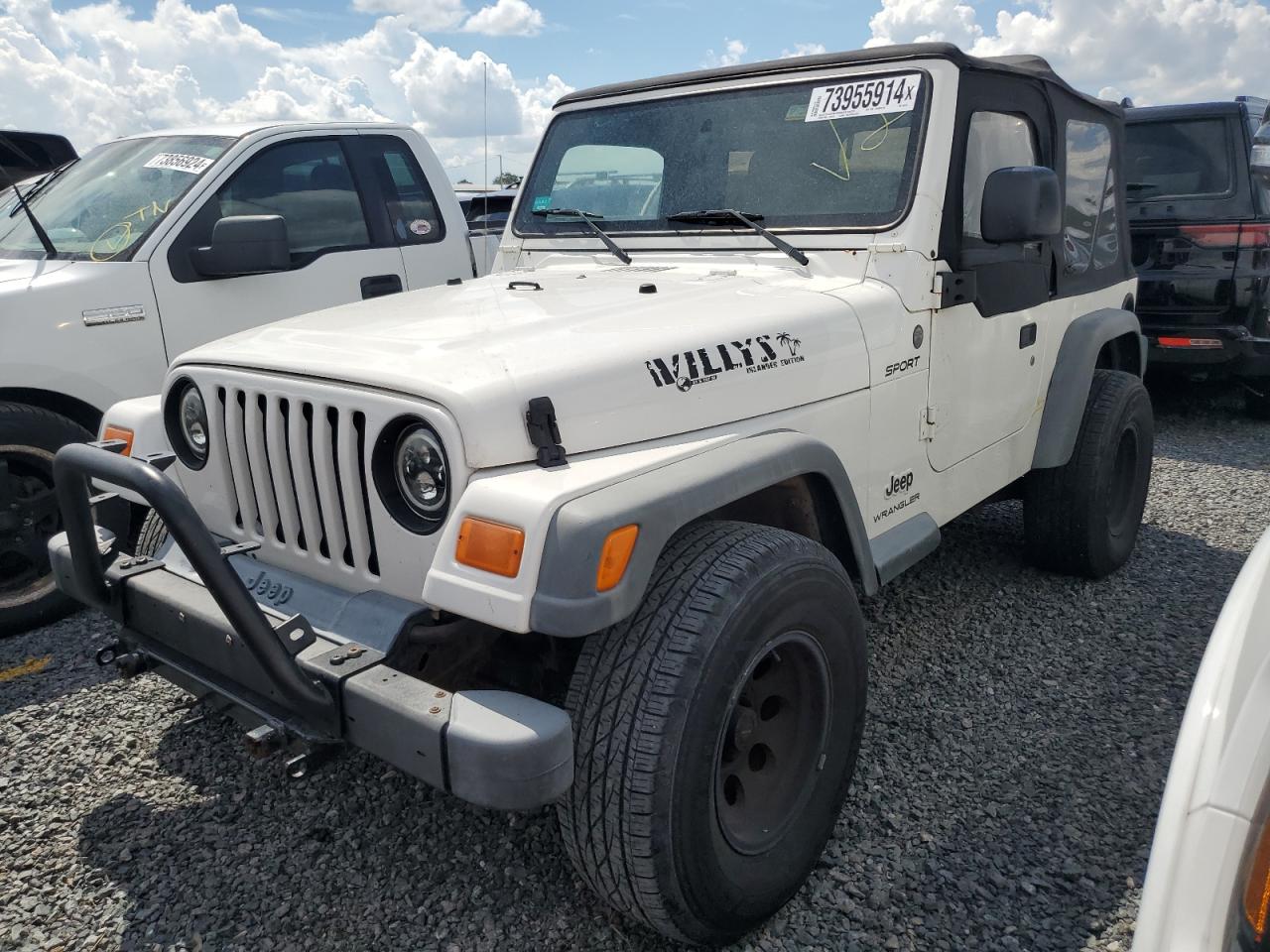 2004 Jeep Wrangler VIN 1J4FA49S64P784761