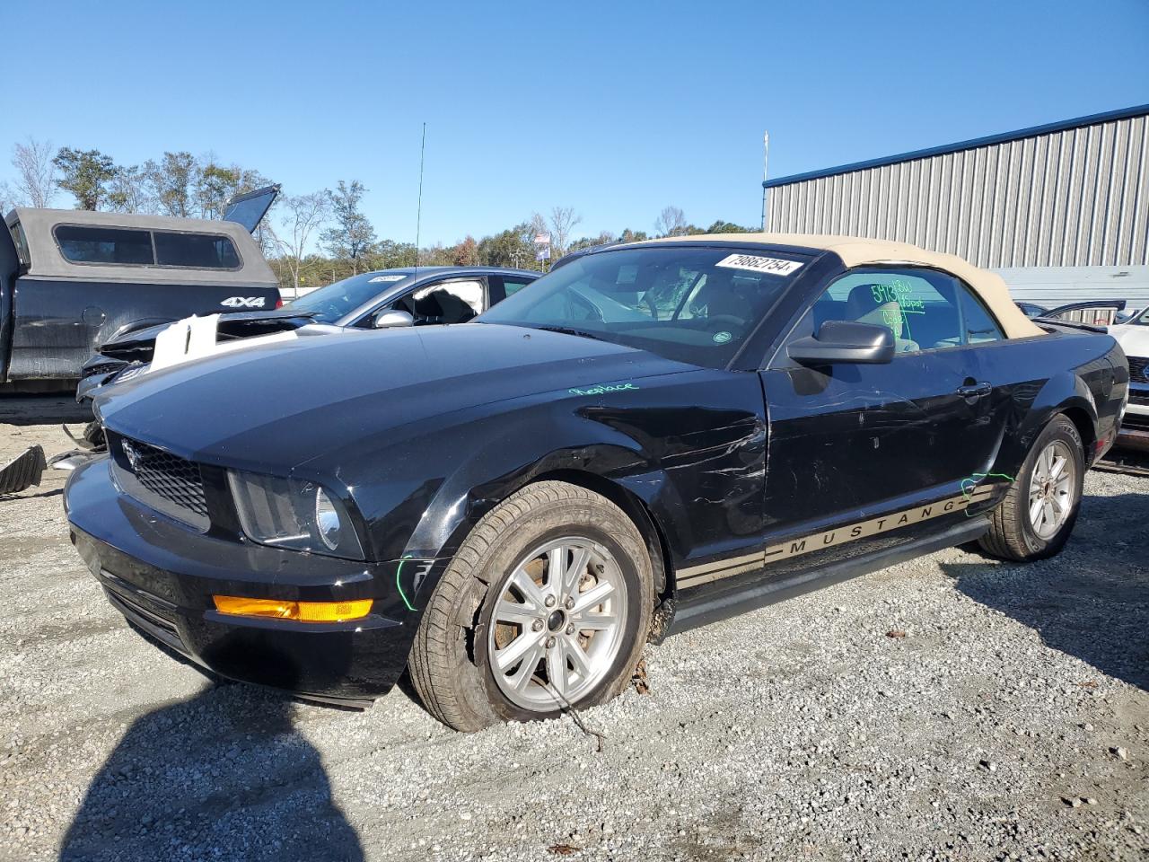 2008 Ford Mustang VIN 1ZVHT84N585141768