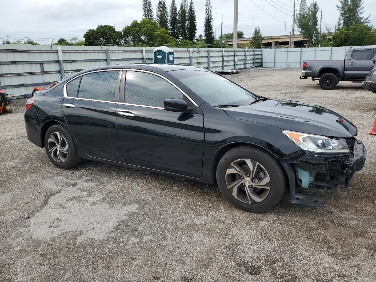 2017 Honda Accord VIN 1HGCR2F3XHA084836 Copart auction photo, undercarriage / front end damage thumbnail 4