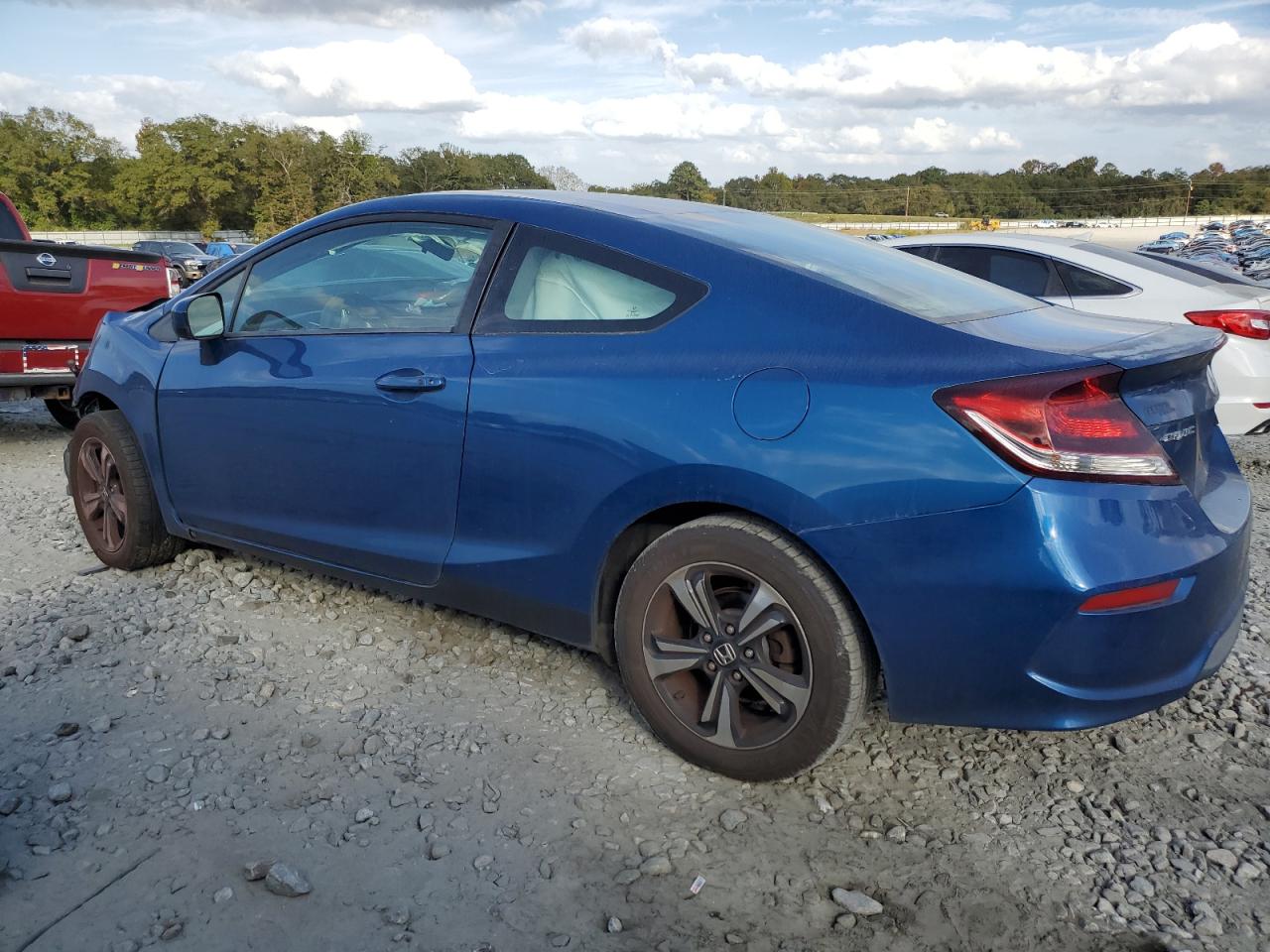 2015 Honda Civic VIN 2HGFG3B89FH533934 Copart auction photo, front end damage thumbnail 2