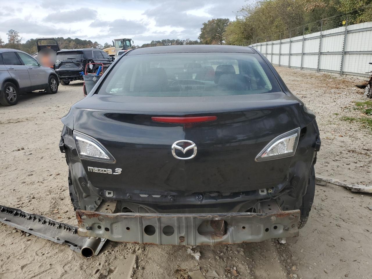 2010 Mazda 3 VIN JM1BL1SF1A1191432 Copart auction photo, rear end damage thumbnail 6