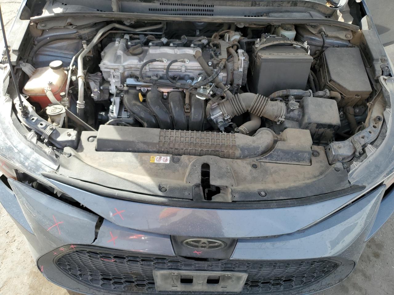 2021 Toyota Corolla VIN JTDEPMAE9MJ127039 Copart auction photo, front end / rear end damage thumbnail 11