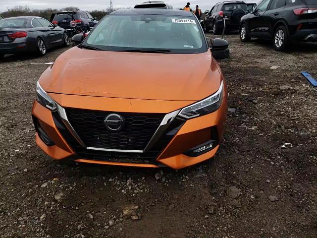 2021 Nissan Sentra VIN 3N1AB8DV3MY201277 Copart auction photo, side / rear end damage thumbnail 14