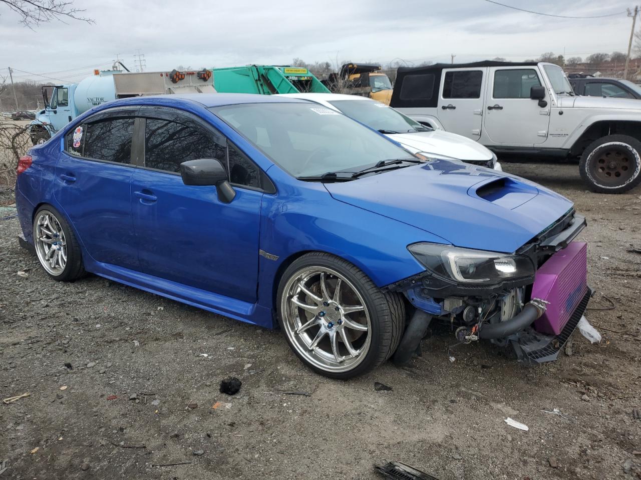 2019 Subaru WRX VIN JF1VA1A64K9814488 Copart auction photo, all over / mechanical damage thumbnail 4